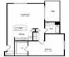 Turks and Caicos Floor Plan at Tera Apts Kirkland, WA Turks and Caicos Floor Plan at Tera Apts Kirkland, WA